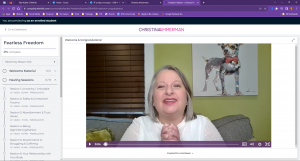 screenshot of Fearless Freedom