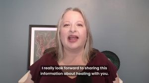 screen shot of Christina conducting webinar