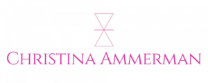 Christina Ammerman logo (name with alchemical symbol)