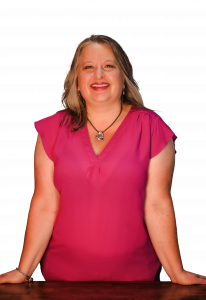 Christina Ammerman, standing with arms along sides